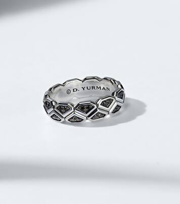 Ring Hex aus Sterlingsilber mit Diamanten | David Yurman