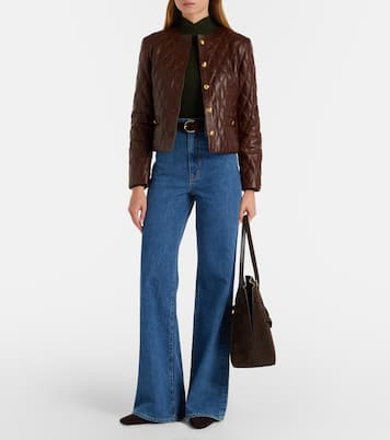 Cropped-Jacke Amy aus Leder | Nili Lotan