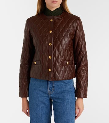 Cropped-Jacke Amy aus Leder | Nili Lotan