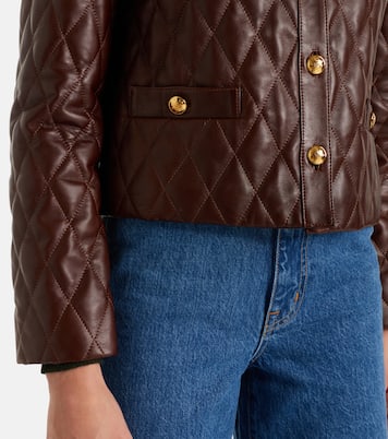 Cropped-Jacke Amy aus Leder | Nili Lotan