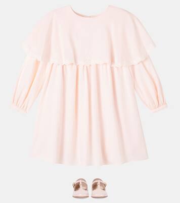 Leather Mary Jane flats | Chloé Kids