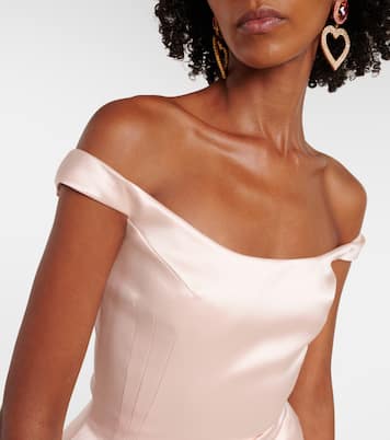 فستان قصير من الحرير | Magda Butrym