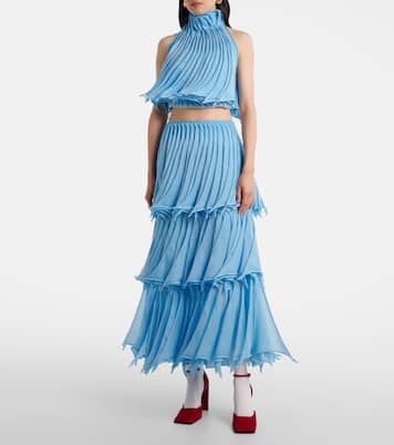 Escarpins en velours | Alaïa