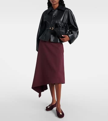 Ballerines Vanna en daim | Ferragamo