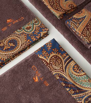 Set of 5 cotton terry towels | Etro