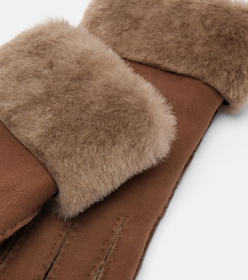 Gants en daim et shearling | Brunello Cucinelli