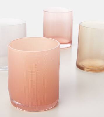 Set Raw Glassware aus vier Tumbler-Gläsern | Milena Kling