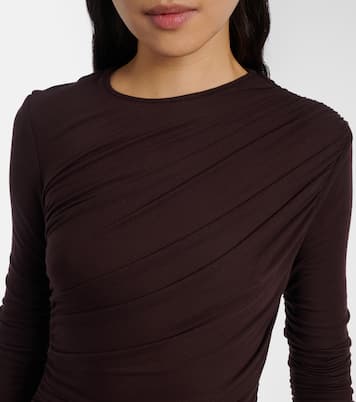 Tania Twist ruched top | Agolde