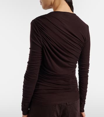 Tania Twist ruched top | Agolde