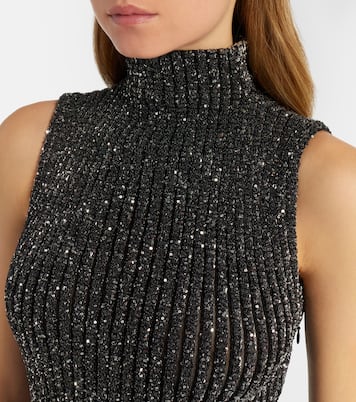 Sequined midi dress | Alaïa