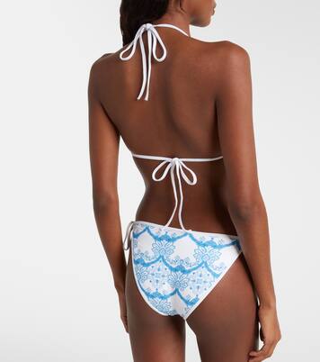 Malta printed bikini bottoms | Melissa Odabash