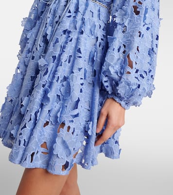 Robe Patience en coton à fleurs | Zimmermann