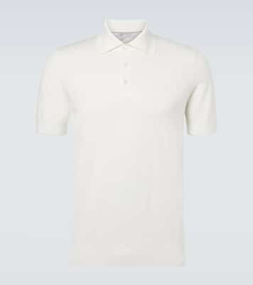 Cotton piqué polo shirt | Brunello Cucinelli