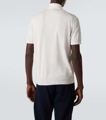 Cotton piqué polo shirt | Brunello Cucinelli