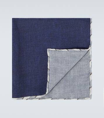 Pochette de costume en soie | Brunello Cucinelli