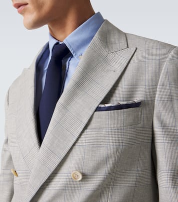 Pochette de costume en soie | Brunello Cucinelli