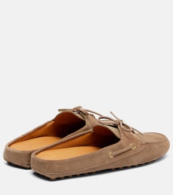 Slippers aus Veloursleder | Tod's