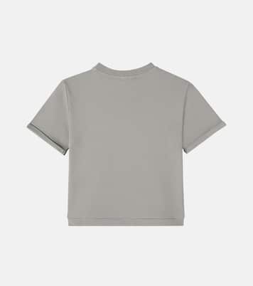T-shirt Jarne brodé en coton | Donsje