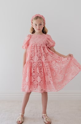 Cotton lace dress | Petite Amalie  