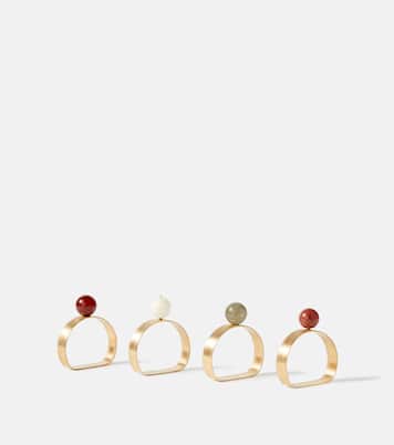 Set di 4 oggetti decorativi placcati in oro | Natalia Criado