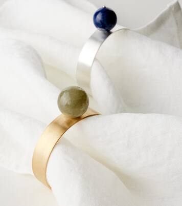 Set di 4 oggetti decorativi placcati in oro | Natalia Criado