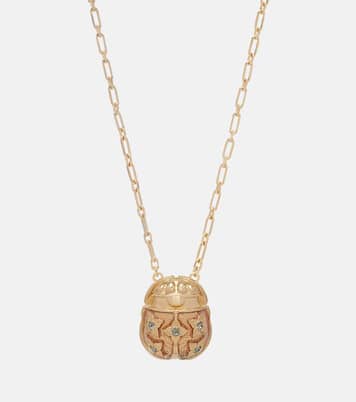 Collana Lady Scarab bagnata in oro | La DoubleJ