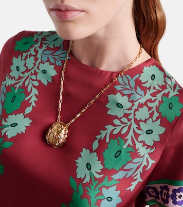 Collana Lady Scarab bagnata in oro | La DoubleJ