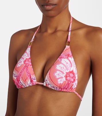 Bedrucktes Bikini-Oberteil Cancun | Melissa Odabash