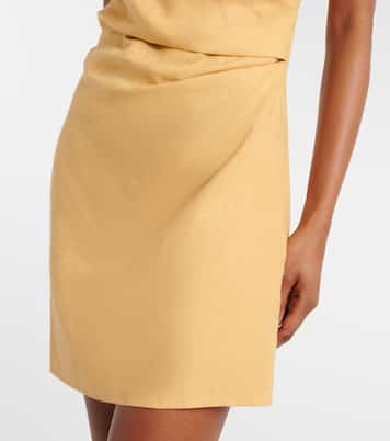 One-Shoulder-Minikleid Simona aus Leinen | Faithfull