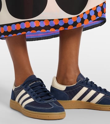 Handball Spezial croc-effect leather sneakers | Adidas