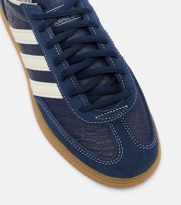 Handball Spezial croc-effect leather sneakers | Adidas