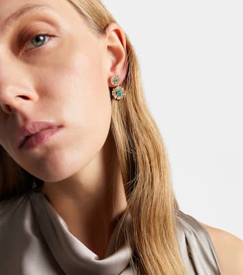 Boucles d'oreilles en or 18 ct (750/1000) et pierres précieuses | Suzanne Kalan