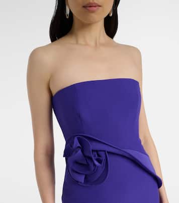 Floral-appliqué gown | Roland Mouret