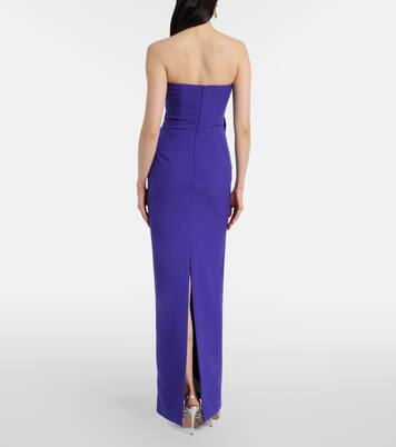 Floral-appliqué gown | Roland Mouret