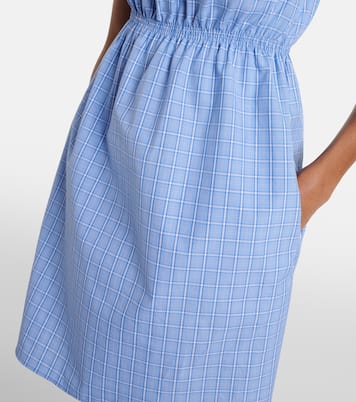 Minikleid aus Baumwollpopeline | Miu Miu