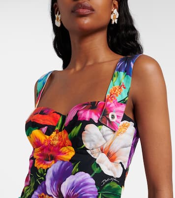 Minikleid aus Baumwolle  | Dolce&Gabbana
