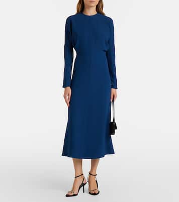 Abito midi in cady | Victoria Beckham