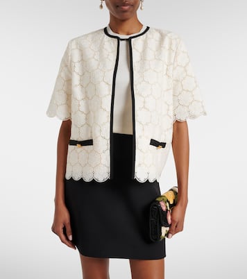 Embroidered cotton jacket | Valentino