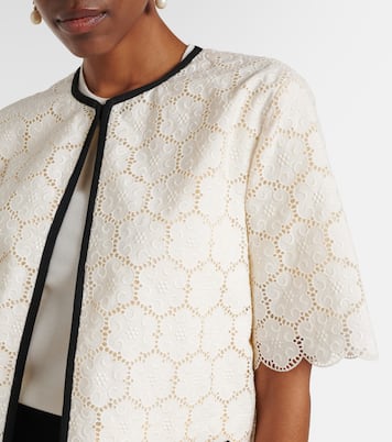 Embroidered cotton jacket | Valentino