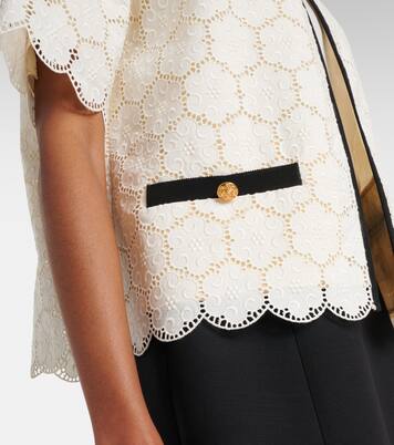 Embroidered cotton jacket | Valentino