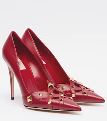 Salones Studdy de piel | Valentino Garavani