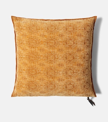 Cotton-blend cushion | Maison de Vacances