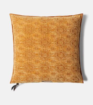 Cotton-blend cushion | Maison de Vacances