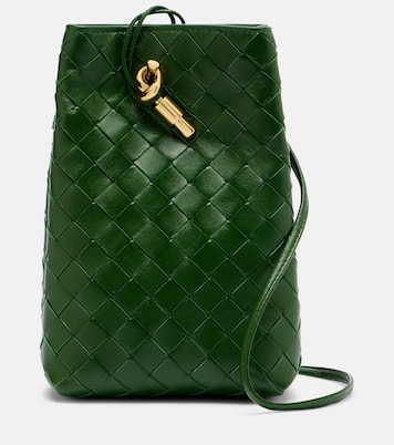 Andiamo Mini leather crossbody bag | Bottega Veneta