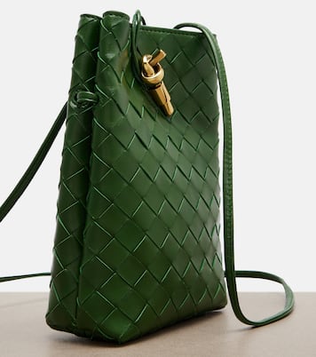 Andiamo Mini leather crossbody bag | Bottega Veneta