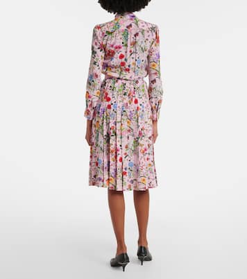 Hemdblusenkleid aus Seide | Gucci