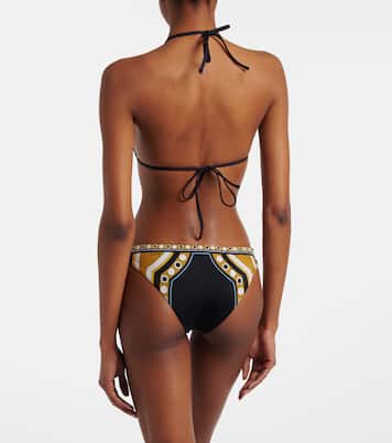 Top de bikini Sanctuary estampado | La DoubleJ