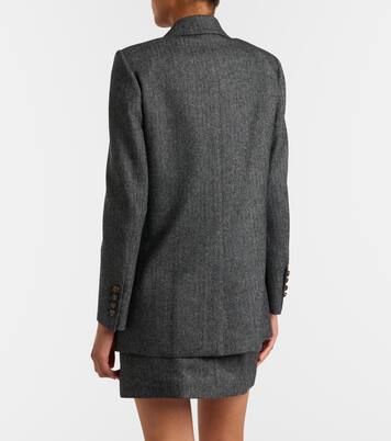Everyday herringbone wool-blend blazer | Blazé Milano
