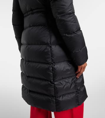 Boedic shearling-trimmed down coat | Moncler