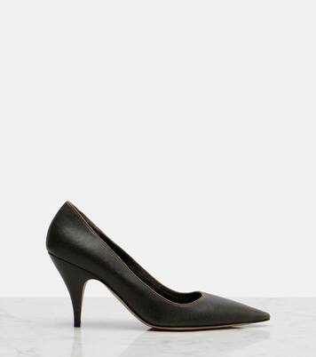 Liisa Three leather pumps | The Row